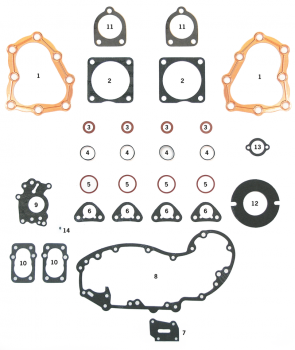 GASKETS AND SEALS FOR 45CI