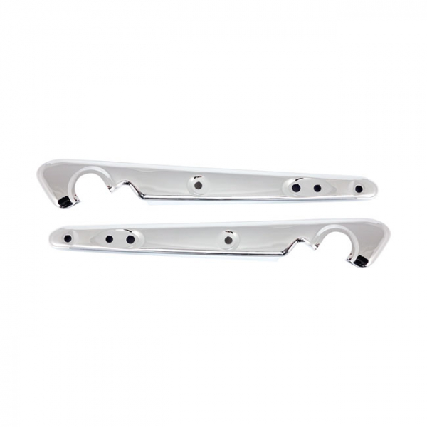 XL Sportster fender strut cover set. Chrome