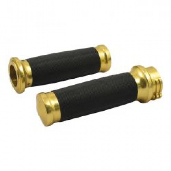 Handlebar grip set, Caliber. Brass