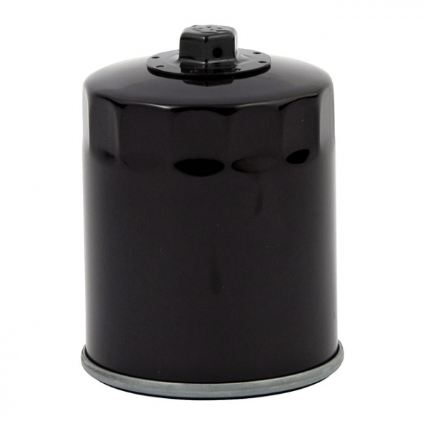 MCS, spin-on oil filter, magnetic with top nut. Black