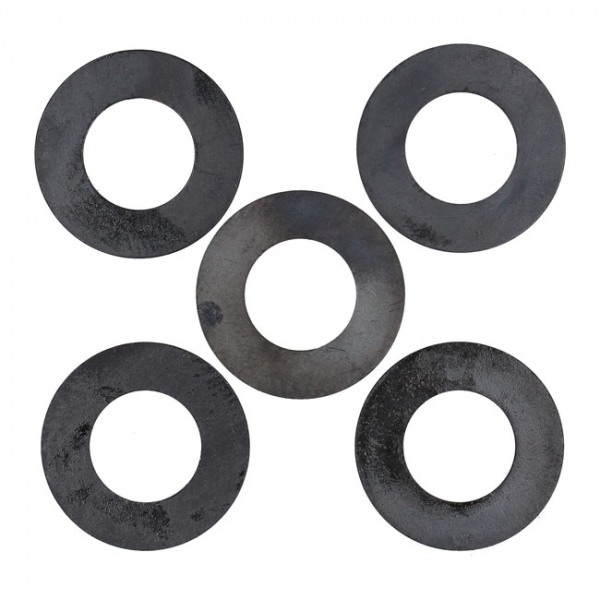 Motor sprocket/pulley shim kit. 6-speed