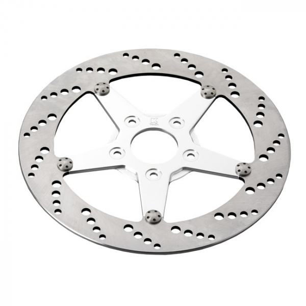 K-Tech front right brake rotor 11.5" stainless,polish center