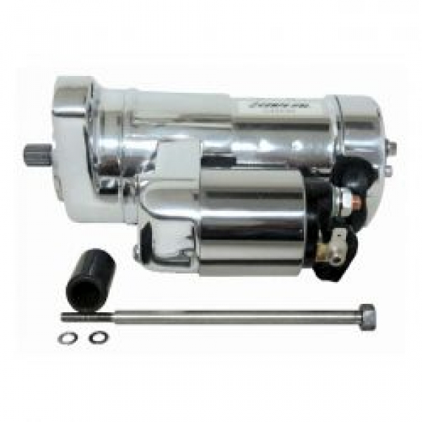 Compu-Fire, GEN3 starter motor. 2.0kW. Chrome