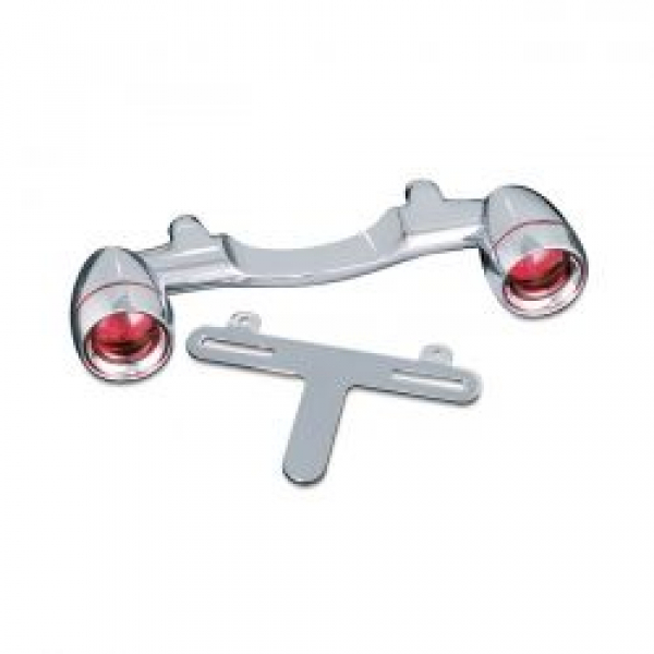 Kuryakyn, bullet light rear turn signal bar. Chrome