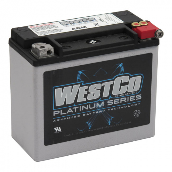 Westco, abgedichtete AGM-Batterie. 12V, 18Ah, 310CCA