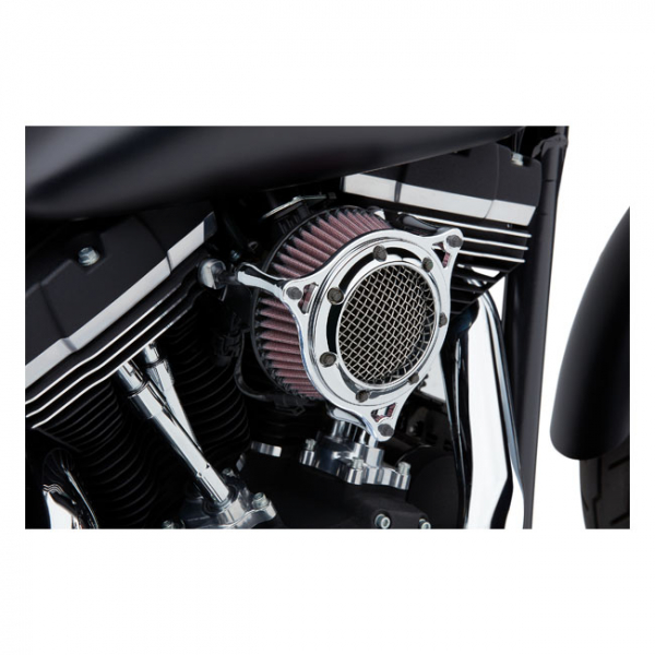 Cobra, RPT air cleaner kit. Chrome