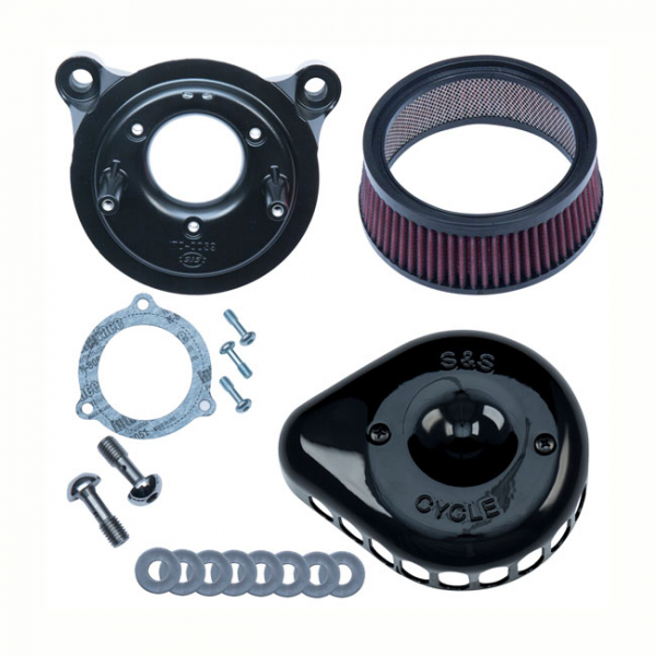 S&S Mini Teardrop Stealth air cleaner kit