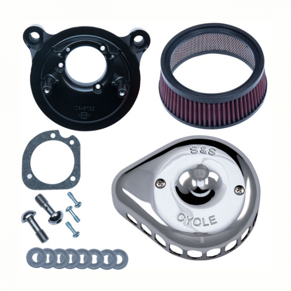 S&S Mini Teardrop Stealth air cleaner kit