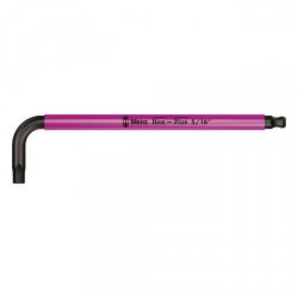 Wera Inbusschlüssel multicolor rosa - US Größen 5/16“