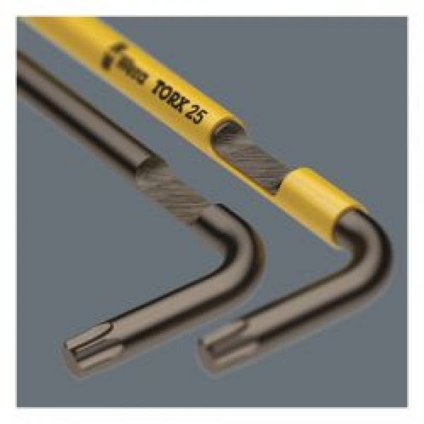 Wera Torx®-Schlüssel mehrfarbig gelb - TX25