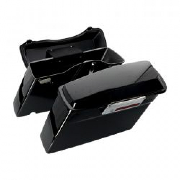 Standard saddlebag set. Black