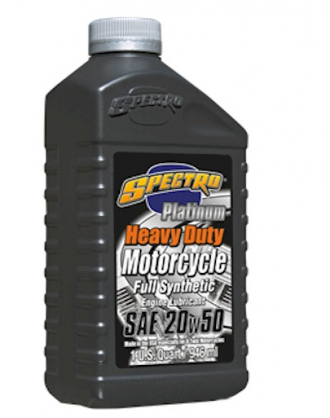 SPECTRO HEAVY DUTY PLATINUM 20W50 VOLLSYNTHETISCHES ÖL FÜR MOTOR, GETRIEBE & PRIMÄR   1QT 949 ml Bottle