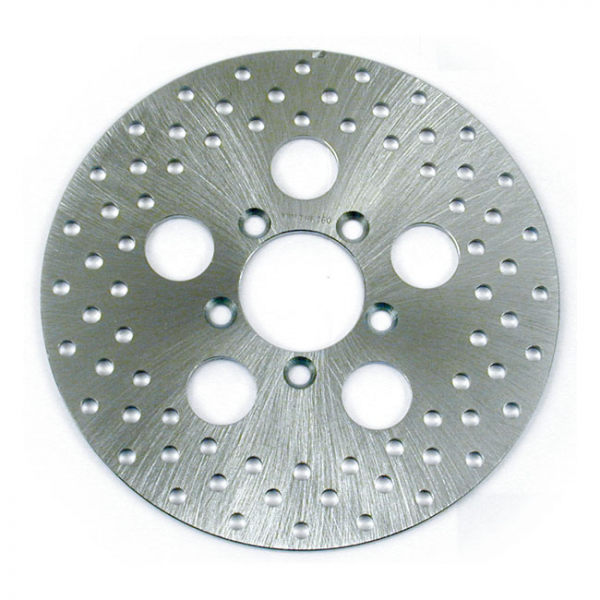 BRAKE ROTOR STAINLESS DRILLED, 10 INCH