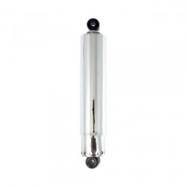 Shock absorbers 14", full cover. Chrome