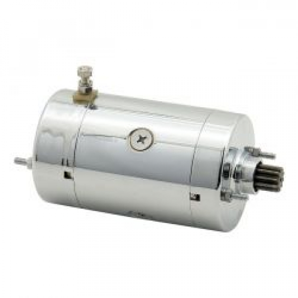 Accel, Ultra Tork starter motor, 0.8kW. Chrome