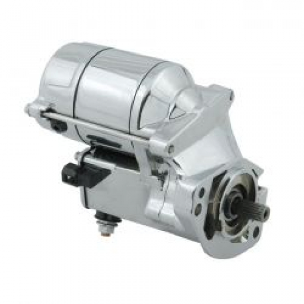 Accel, Ultra Tork starter motor, 1.4kW. Chrome