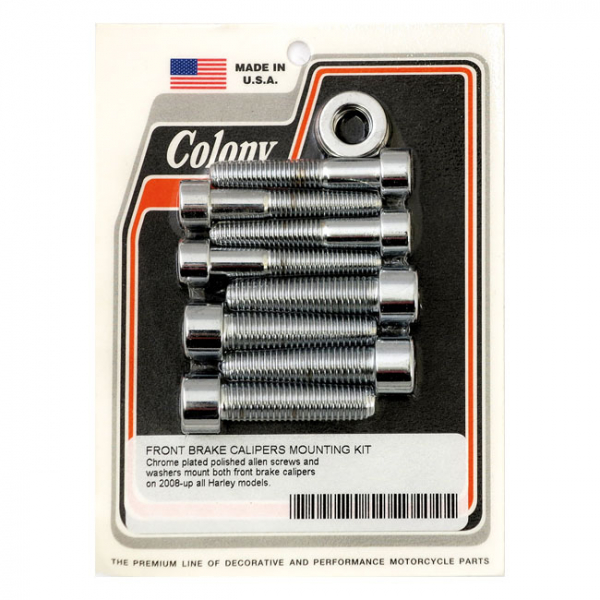 COLONY CALIPER MOUNT BOLT KIT FRONT