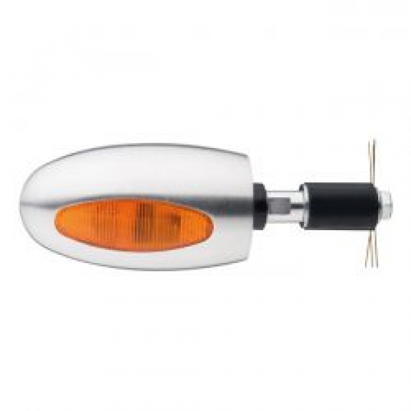 Kellermann, BL 1000 Halogen-Blinker. Satiniertes Aluminium