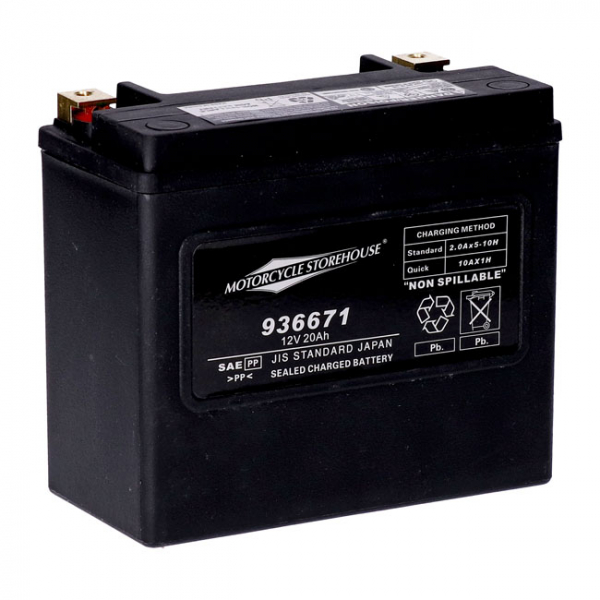 MCS, Standard Serie - AGM-Batterie abgedichtet. 12V, 20Ah. 320CCA