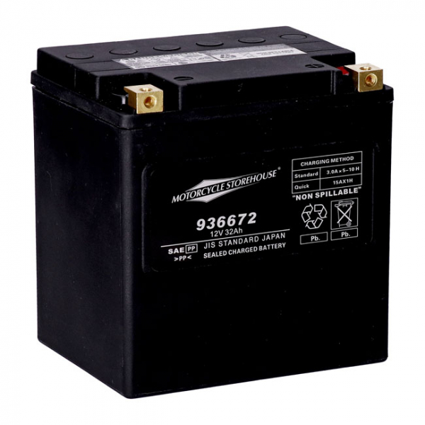 MCS, Standard Serie - AGM-Batterie abgedichtet. 12V, 32Ah. 450CCA