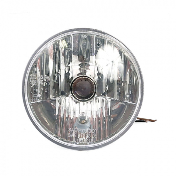 120mm HS1 12V 35/35W headlamp unit. Clear lens