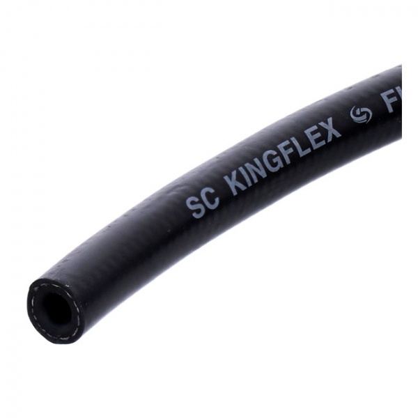 MCS, black neoprene fuel / oil line hose, 8mm (5/16")