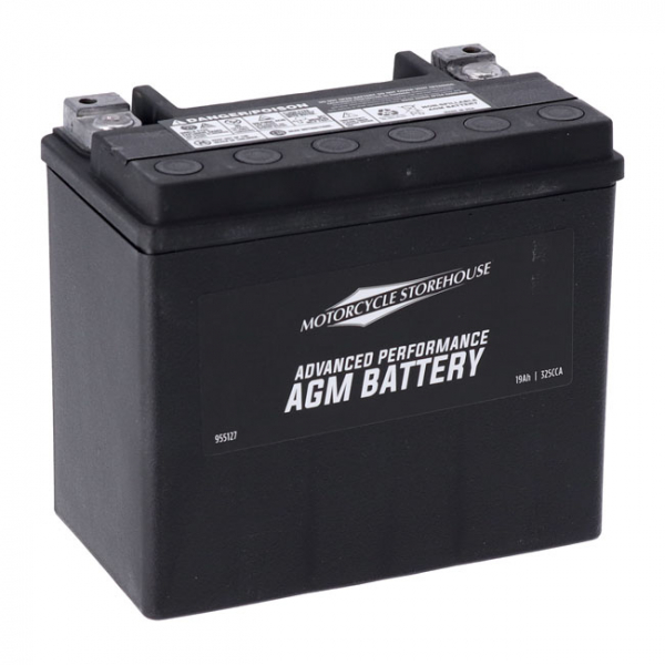 MCS, Advance Series - AGM sealed battery. 12V, 19Ah, 325CCA