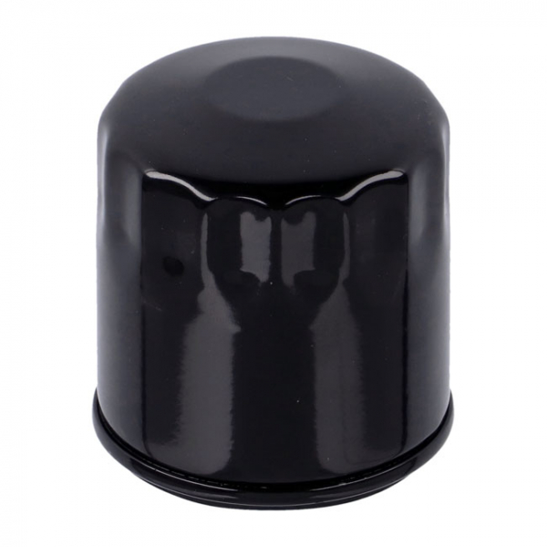 MCS, spin-on oil filter. Black