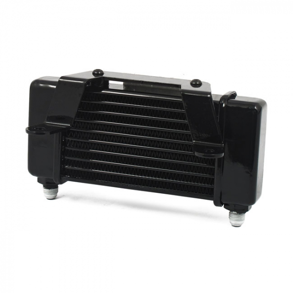 HORIZONTAL OIL COOLER, 10-ROW BLACK