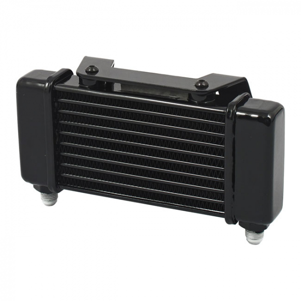 HORIZONTAL OIL COOLER, 10-ROW BLACK