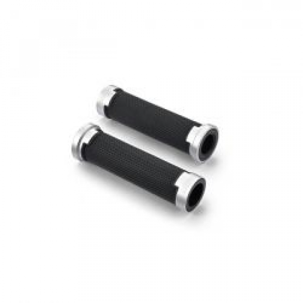 Daytona, Base grip set. Black / Silver