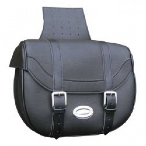 Longride, univ. Iparex saddlebags CIL2037. Black smooth