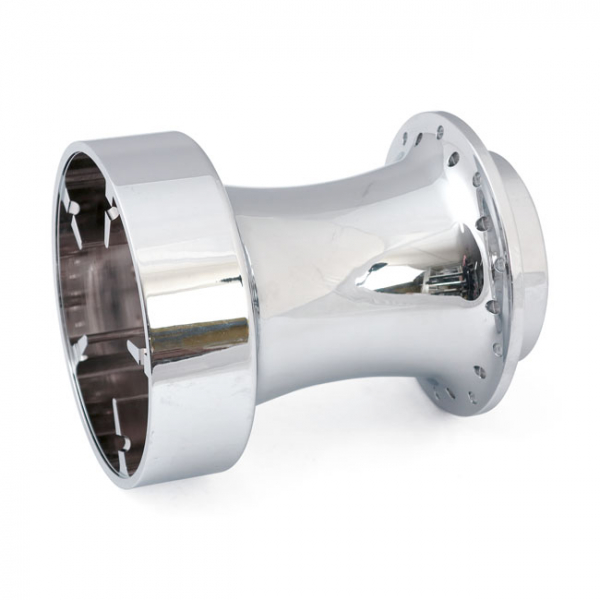 REAR WHEEL HUB, CHROME