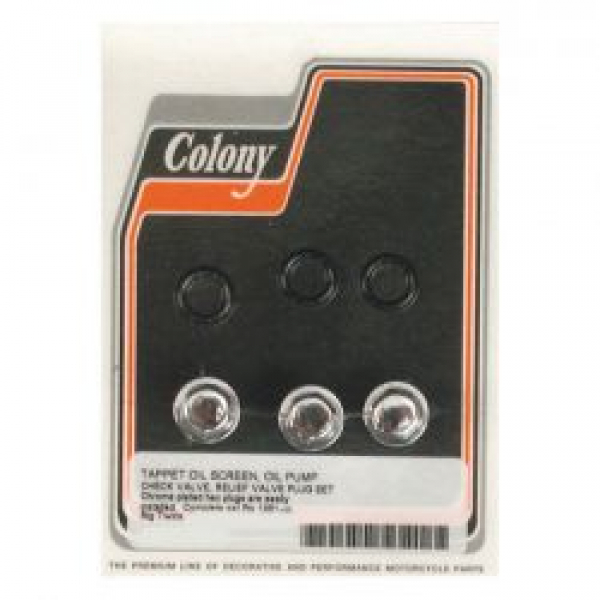 COLONY OIL PUMP AND CRANKCASE PLUG SET