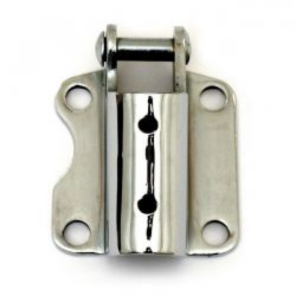 Jiffy mounting bracket. Chrome