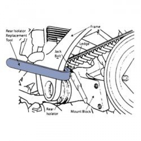 Lang Tools, Buell Werkzeug für den hinteren Isolator