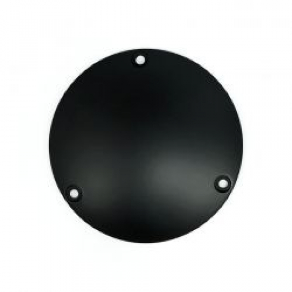 Derby cover, OEM style Domed. Matte black