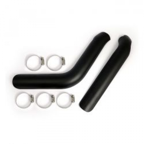 Big Twin plain heat shield set black