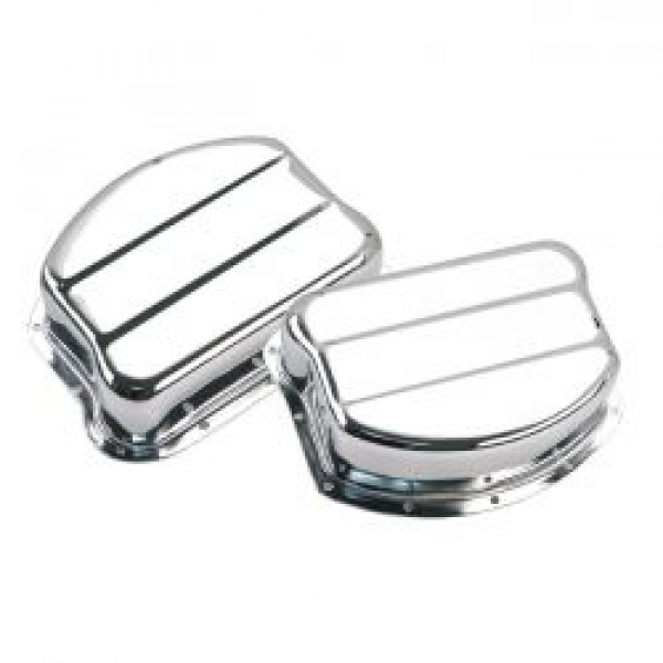 S&S, Panhead rock covers set. Chrome