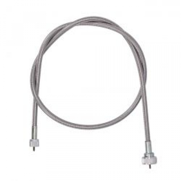 Barnett, transmission mini speedo cable. 46". Braided steel