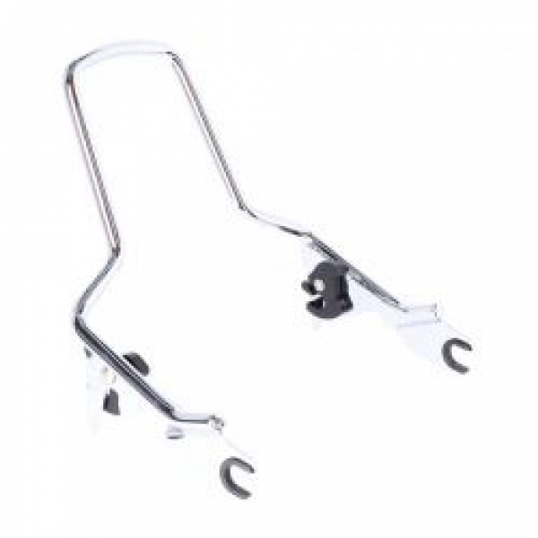 Sissy bar kit 12.50" 1-piece upright. Chrome