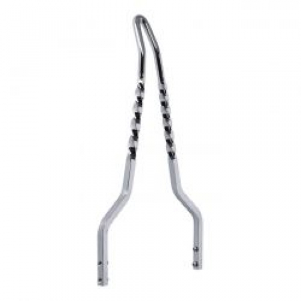 Cycle Visions Twisted Stick sissy bar 18", chrome