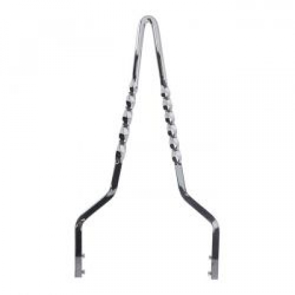 Cycle Visions Twisted Stick Sissy Bar 18“, chrom