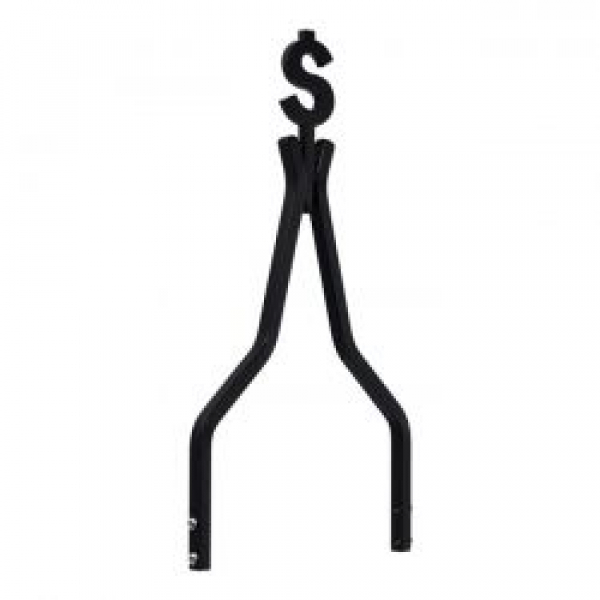 Cycle Visions Moneytube Sissy Bar 18“, schwarz