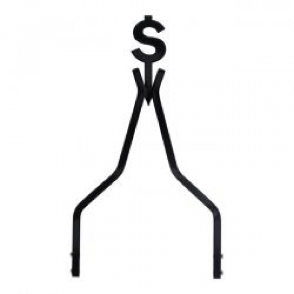 Cycle Visions Moneytube Sissy Bar 18“, schwarz