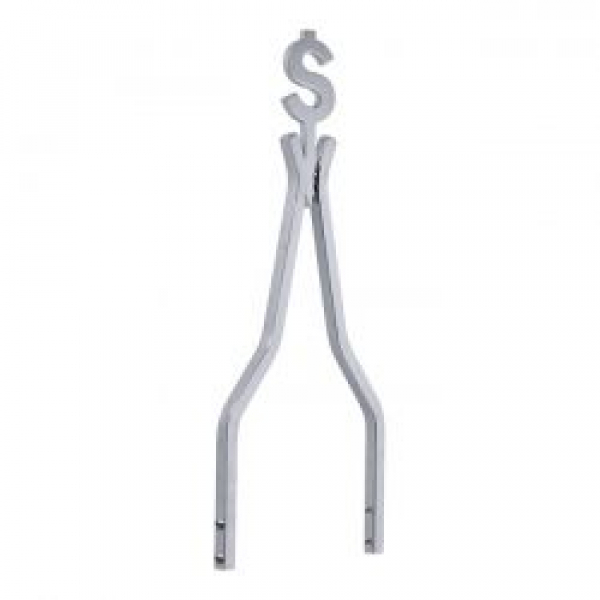 Cycle Visions Moneytube Sissy Bar 18“, chrom