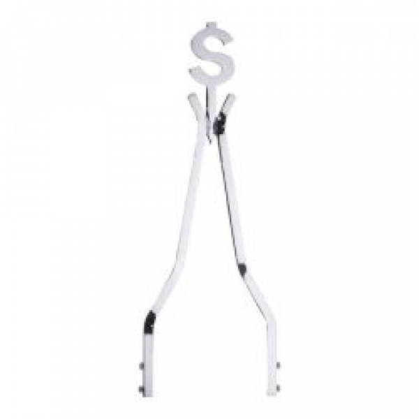 Cycle Visions Moneytube Sissy Bar 18“, chrom