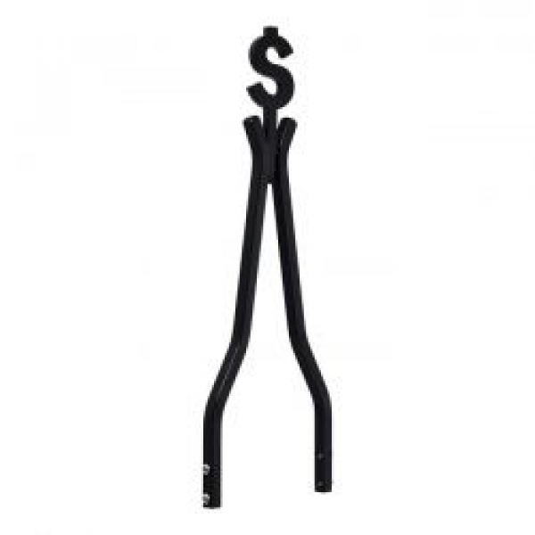 Cycle Visions Moneytube Sissy Bar 18“, schwarz