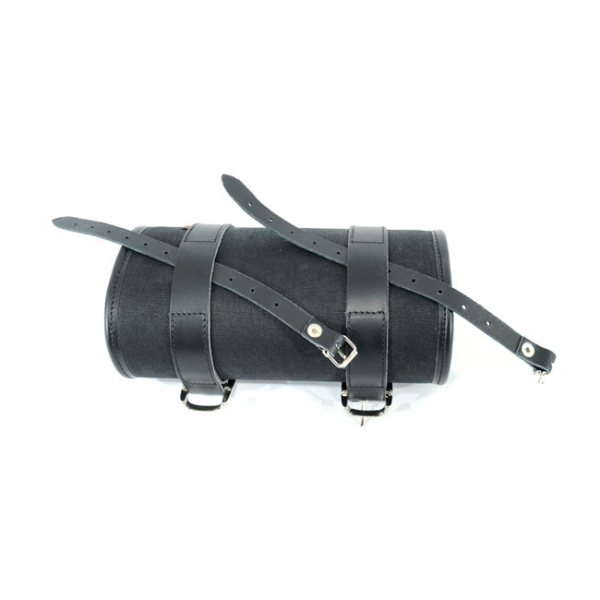 Longride, Classic tool roll waxed cotton. Black