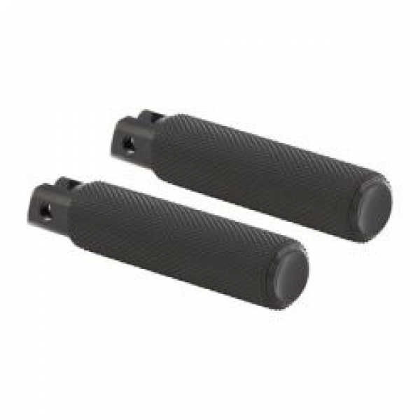 Arlen Ness, Knurled rider foot pegs. Black